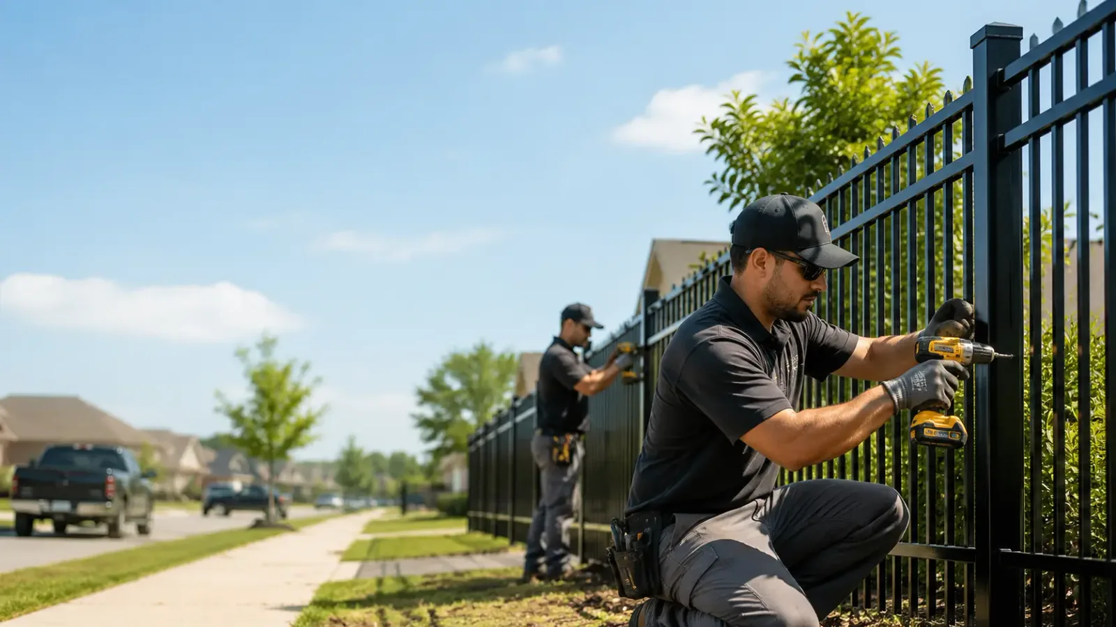 Metal Fence Installation in Grantham, PA